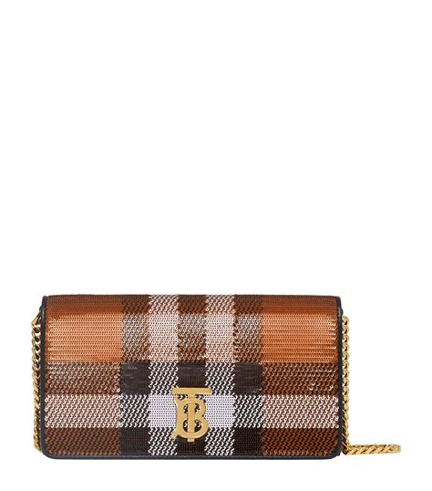 wallet on chain burberry|burberry cardholder clearance.